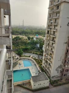 Balcony Image of 460 Sq.ft 1 RK Studio for rent in Supertech Czar Suites, Omicron I Greater Noida for Rs. 17000