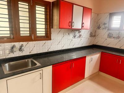 Kitchen Image of 1000 Sq.ft 2 BHK Independent House for rent in Amrutahalli Bengaluru for Rs. 27000