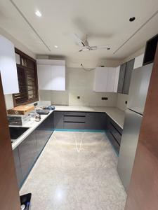 Kitchen Image of 1600 Sq.ft 3 BHK Builder Floor for sale in Surya Niketan New Delhi for Rs. 30000000