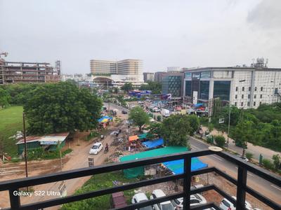 Balcony Image of 1250 Sq.ft 2 BHK Apartment / Flat for rent in Saiyed Vasna Vadodara for Rs. 17000
