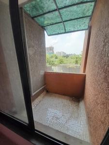 Balcony Image of 899 Sq.ft 3 BHK Apartment / Flat for rent in S Cube Aadhvan Rise, Bopal Ahmedabad for Rs. 20500