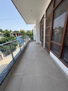Balcony Image of 1800 Sq.ft 3 BHK Builder Floor for rent in Sector 15 Part 2 Gurgaon for Rs. 48000