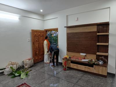 Bedroom Image of 1029 Sq.ft 2 BHK Builder Floor for rent in Sahakara Nagar Bengaluru for Rs. 32000