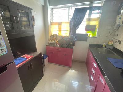 Kitchen Image of 665 Sq.ft 1 BHK Apartment / Flat for sale in Goel Antra, Kharadi Pune for Rs. 6000000