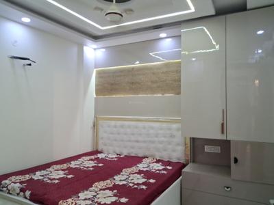 Bedroom Image of 900 Sq.ft 3 BHK Builder Floor for rent in Dwarka Mor New Delhi for Rs. 27500