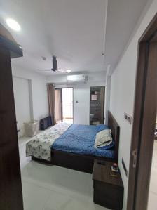 Bedroom Image of 1455 Sq.ft 3 BHK Apartment / Flat for rent in Bramhacorp The Collection W2 And W7, Wadgaon Sheri Pune for Rs. 75000