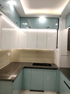 Kitchen Image of 1260 Sq.ft 4 BHK Builder Floor for sale in Chandra Park New Delhi for Rs. 12500000