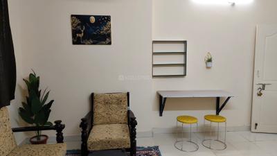 Living Room Image of 480 Sq.ft 1 BHK Apartment / Flat for rent in Begumpet Hyderabad for Rs. 22000
