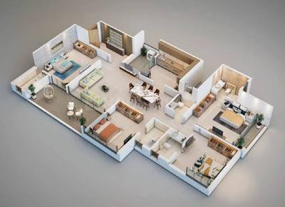 Image of 997 Sq.ft 2 BHK Apartment / Flat for sale in Kohinoor Riverdale , Kharadi, Pune for Rs. 8599000
