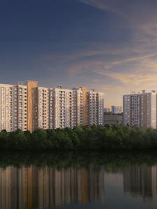 Image of 1640 Sq.ft 3 BHK Apartment / Flat for sale in Shriram Codename King Life, Koyambedu, Chennai for Rs. 22700000