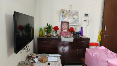 Living Room Image of 800 Sq.ft 1 BHK Apartment / Flat for rent in Raunak City, Kalyan West Kalyan for Rs. 18000