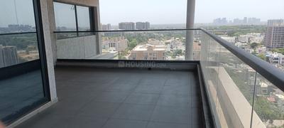 Balcony Image of 1700 Sq.ft 4 BHK Apartment / Flat for rent in Royal Revanta 3, Kudasan Gandhinagar for Rs. 40000