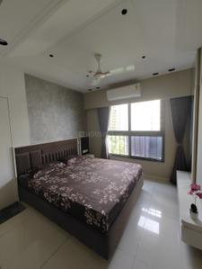Bedroom Image of 1350 Sq.ft 3 BHK Apartment / Flat for rent in Adani Amogha, Shantigram Ahmedabad for Rs. 60000