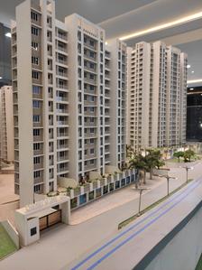Balcony Image of 750 Sq.ft 1 BHK Apartment / Flat for sale in Charms Global City, Ambernath East Ambernath for Rs. 3240400