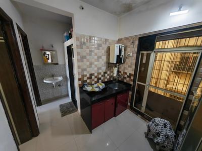 Kitchen Image of 800 Sq.ft 2 BHK Apartment / Flat for rent in Vasai West Vasai for Rs. 25000