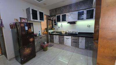 Kitchen Image of 960 Sq.ft 2 BHK Apartment / Flat for sale in Maruti Diamond Sky, Adalaj Gandhinagar for Rs. 6900000