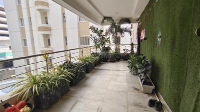 Balcony Image of 3458 Sq.ft 3 BHK Apartment / Flat for sale in NCC Gardenia, Gachibowli Hyderabad for Rs. 55000000
