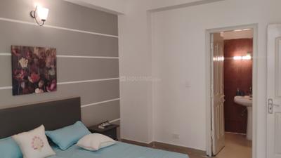 Bedroom Image of 1260 Sq.ft 2 BHK Apartment / Flat for rent in Bulland Group Heights, Crossings Republik Ghaziabad for Rs. 22000