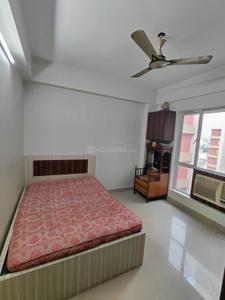 Bedroom Image of 1200 Sq.ft 3 BHK Apartment / Flat for rent in Siddha Pines Apartments, Rajarhat Kolkata for Rs. 35000