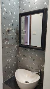 Bathroom Image of 730 Sq.ft 2 BHK Apartment / Flat for sale in Prasanna Panache, Tathawade Pune for Rs. 8400000