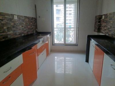 Kitchen Image of 1525 Sq.ft 3 BHK Apartment / Flat for sale in Nisarg Hyde Park, Kharghar Navi Mumbai for Rs. 19000000