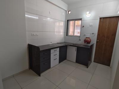 Kitchen Image of 710 Sq.ft 2 BHK Apartment / Flat for sale in Swastik Samruddhi Heights, Bhayli Vadodara for Rs. 3700000