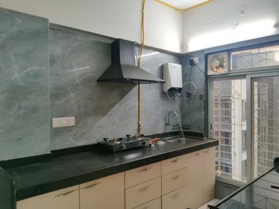 Kitchen Image of 450 Sq.ft 1 BHK Apartment / Flat for rent in Adityaraj Shanti Sadan, Vikhroli East Mumbai for Rs. 39000