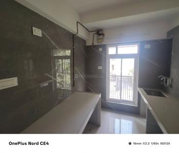Kitchen Image of 550 Sq.ft 1 BHK Apartment / Flat for rent in Rishi Trilok Park, Kandivali West Mumbai for Rs. 37000