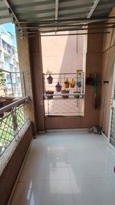 Balcony Image of 606 Sq.ft 1 BHK Apartment / Flat for sale in GK Palacio, Moshi Pune for Rs. 4200000