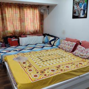 Bedroom Image of 1197 Sq.ft 2 BHK Apartment / Flat for rent in Lunkad Skylounge, Kalyani Nagar Pune for Rs. 50000