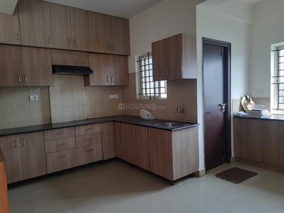 Kitchen Image of 1735 Sq.ft 3 BHK Apartment / Flat for rent in Hoodi Bengaluru for Rs. 70000