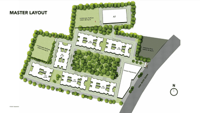 Image of 1450 Sq.ft 3 BHK Apartment / Flat for sale in Kohinoor West View Reserve II, Tathawade, Pune for Rs. 12500000