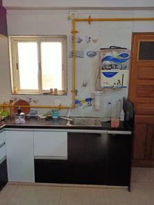 Kitchen Image of 1120 Sq.ft 2 BHK Apartment / Flat for sale in Gotri Vadodara for Rs. 3500000