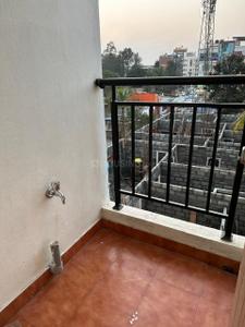 Balcony Image of 550 Sq.ft 1 BHK Builder Floor for rent in Whitefield Bengaluru for Rs. 18500