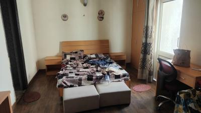 Bedroom Image of 477 Sq.ft 1 RK Studio for rent in Supertech Czar Suites, Omicron I Greater Noida for Rs. 18000