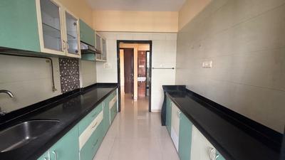 Kitchen Image of 1050 Sq.ft 2 BHK Apartment / Flat for rent in B and M Geetanjali Heights, Nerul Navi Mumbai for Rs. 60000