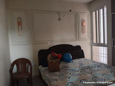 Bedroom Image of 1000 Sq.ft 3 BHK Apartment / Flat for rent in Pradhan Pristine, Bagmugaliya Bhopal for Rs. 35000