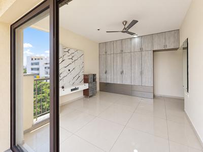 Balcony Image of 1800 Sq.ft 3 BHK Apartment / Flat for rent in Whitefield Bengaluru for Rs. 64500