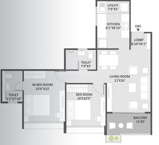 Image of 3143 Sq.ft 4 BHK Apartment / Flat for sale in Austin Yana, Tathawade, Pune for Rs. 25000000