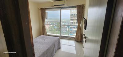 Bedroom Image of 1000 Sq.ft 2 BHK Apartment / Flat for rent in Balaji Delta Tower 2, Ulwe Navi Mumbai for Rs. 65000