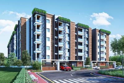 Image of 1270 Sq.ft 2 BHK Apartment / Flat for sale in Kukatpally, Hyderabad for Rs. 7500000