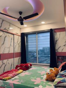 Bedroom Image of 450 Sq.ft 1 BHK Apartment / Flat for rent in APAK Ajinkya Towers, Charholi Budruk Pune for Rs. 16500