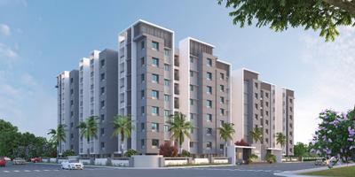 Image of 1365 Sq.ft 3 BHK Apartment / Flat for sale in Zingabai Takli, Nagpur for Rs. 4750000