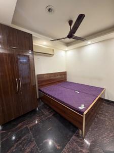 Bedroom Image of 600 Sq.ft 1 BHK Builder Floor for rent in Hari Nagar New Delhi for Rs. 16500