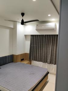 Bedroom Image of 1215 Sq.ft 2 BHK Apartment / Flat for rent in Orchid Blues, Shela Ahmedabad for Rs. 38500