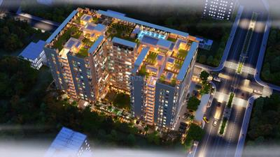 Image of 1150 Sq.ft 3 BHK Apartment / Flat for sale in Floresta, Mansarovar Extension, Jaipur for Rs. 8860000