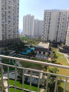 Balcony Image of 1200 Sq.ft 2 BHK Apartment / Flat for rent in Godrej Infinity, Mundhwa Pune for Rs. 31000