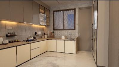 Kitchen Image of 2500 Sq.ft 3 BHK Apartment / Flat for sale in Vesu Surat for Rs. 12877777