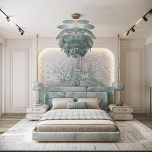Bedroom Image of 2300 Sq.ft 4 BHK Apartment / Flat for rent in Beverly Golf Avenue, Sector 65 Mohali for Rs. 35000