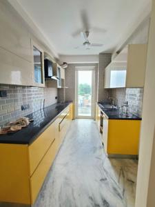 Kitchen Image of 1400 Sq.ft 2 BHK Builder Floor for rent in Sector 46 Gurgaon for Rs. 45000